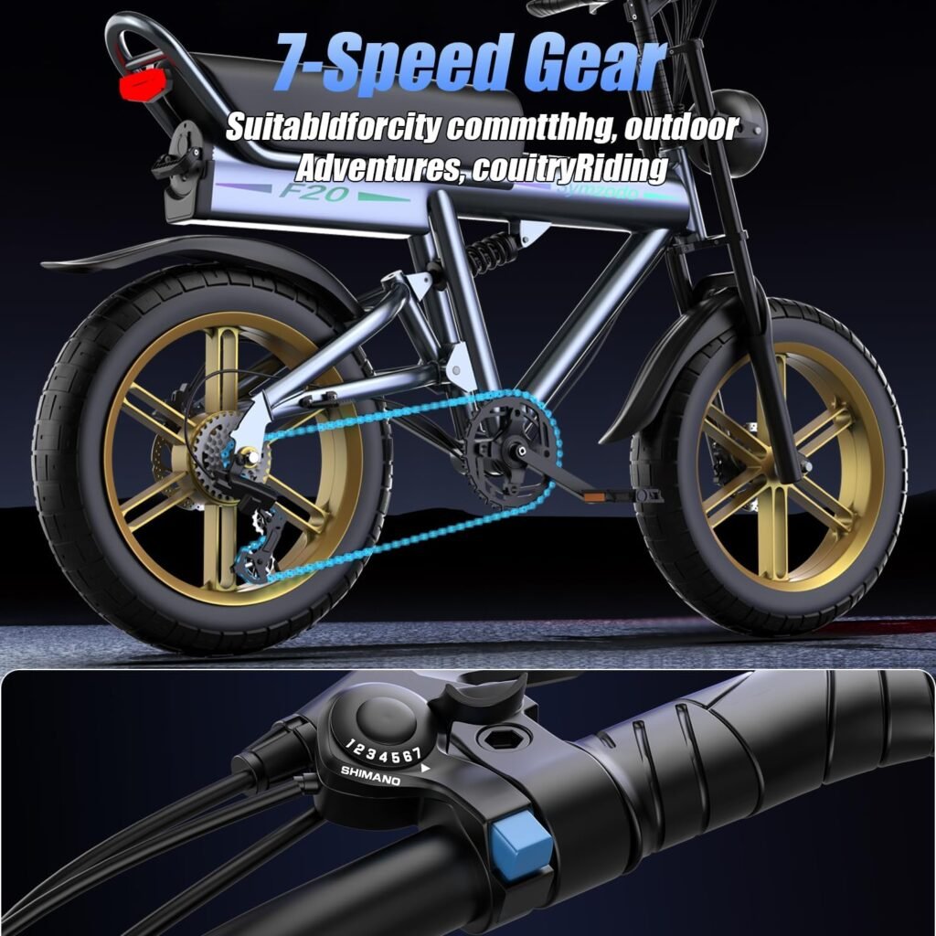 Misodo F20 Electric Dirt Bike 7 speed