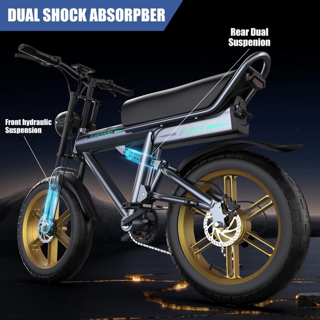 Misodo F20 Electric Dirt Bike Dual Suspension