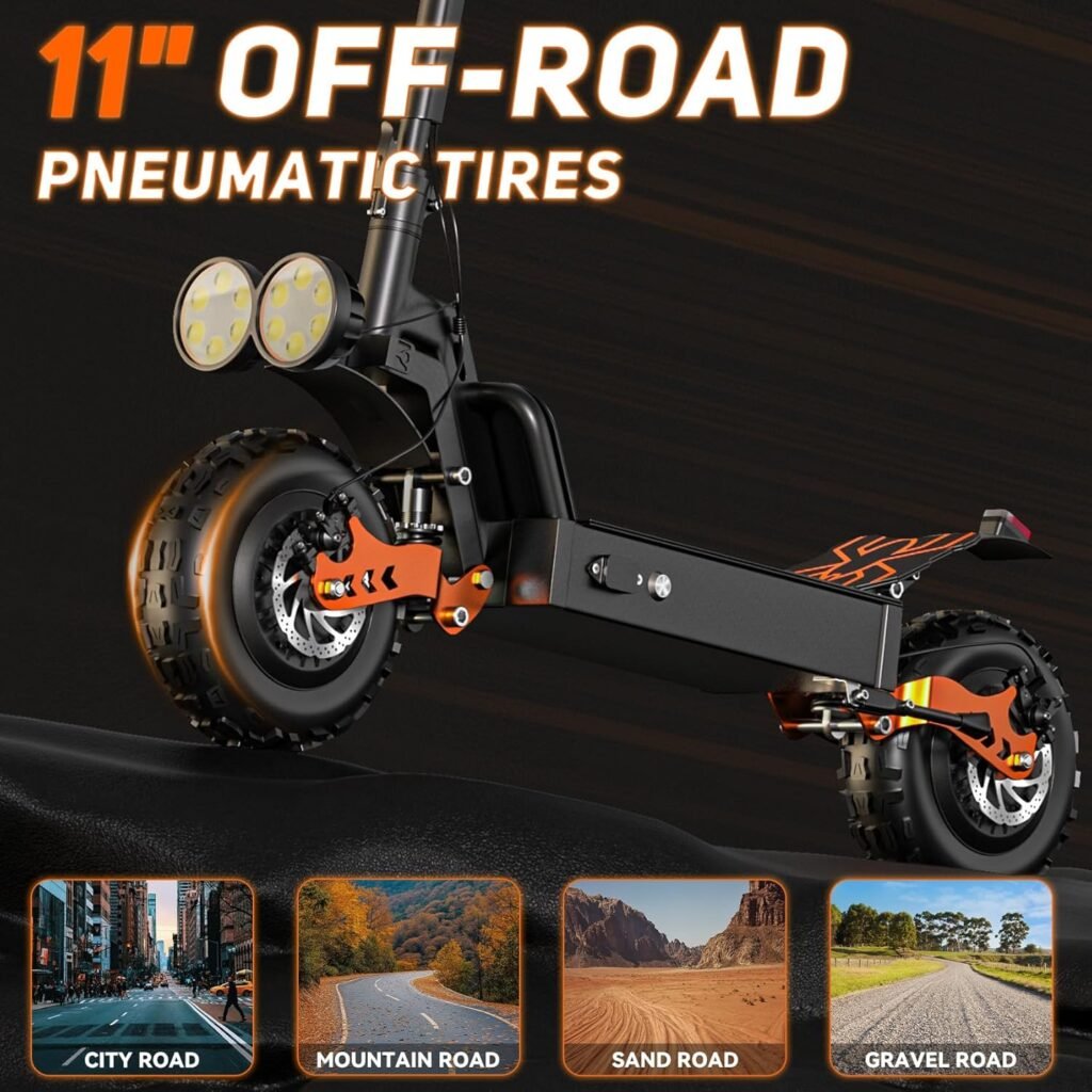 Misodo Off-Road EScooter 11" All-Terrain Tires
