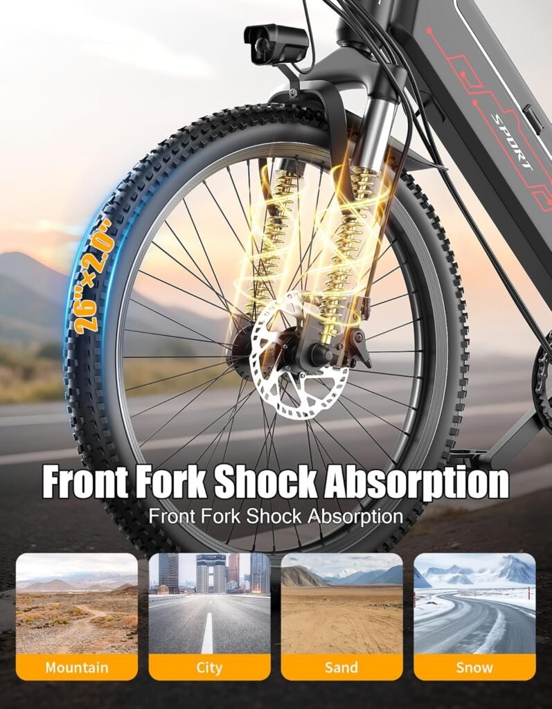 Misodo electric bike frame and 48V 10Ah battery detail