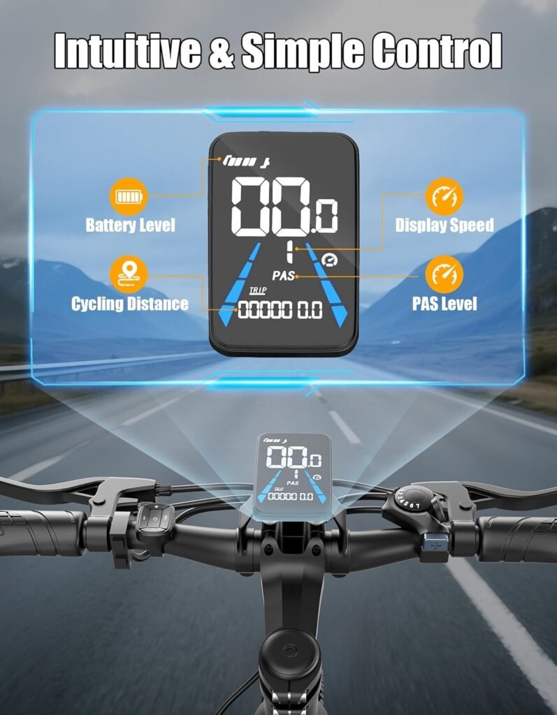 Misodo mountain electric bike control