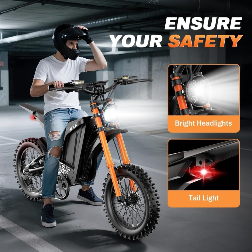 Misodo electric dirt bike Off-Road Stability