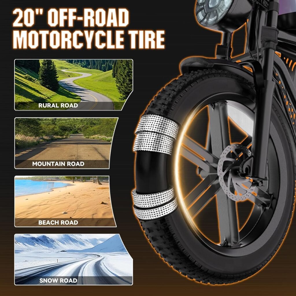 Misodo F30 electric bike off-road tire