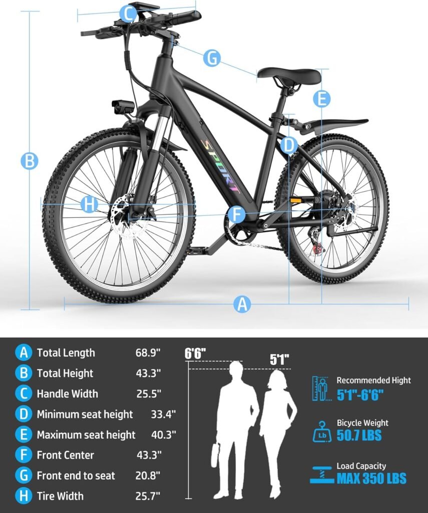 Misodo EBike size