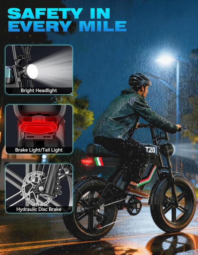 Misodo electric bike for mud and rain