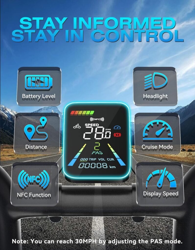 Misodo electric bike control